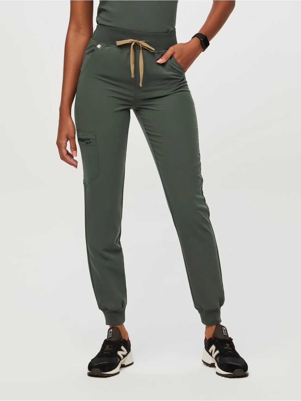 Figs High Waist Zamora Jogger Scrub Pants